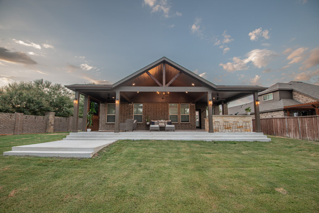 Custom Patio Cover in Fort Worth Texas