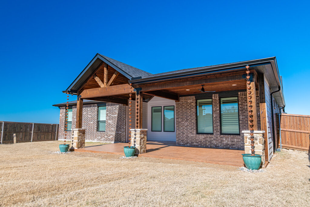 Haslet Gable Patio TXD Pools & Patios