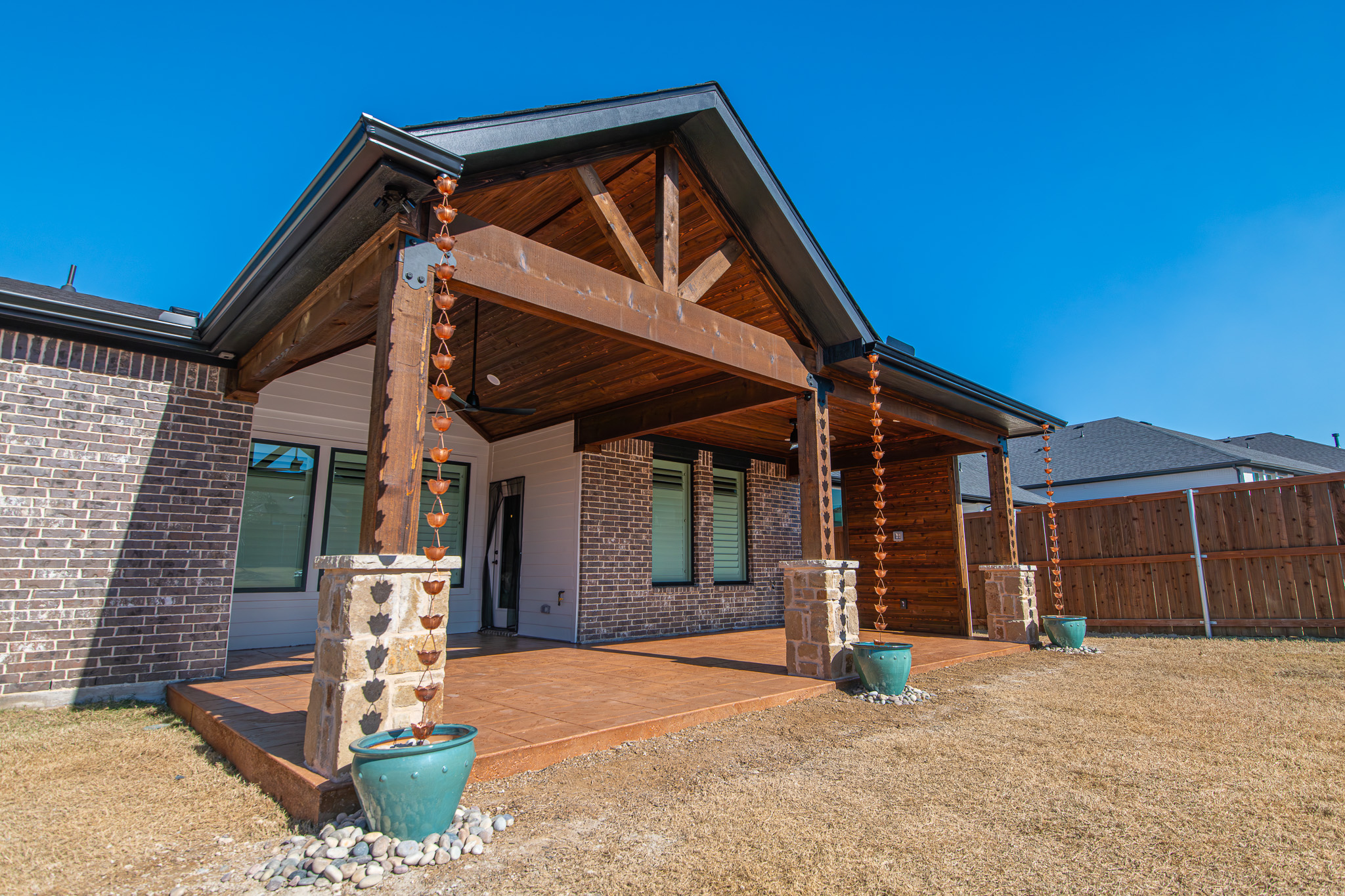 Custom Patio Cover in Eagle Mountain Texas